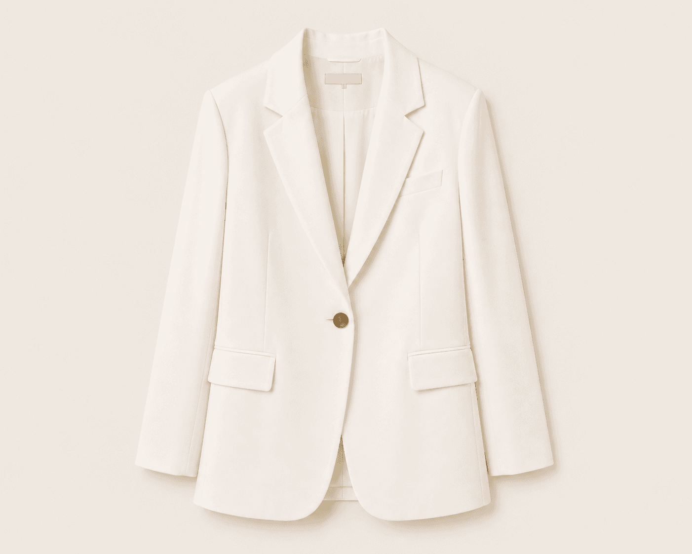 Tek Düğmeli Blazer Ceket